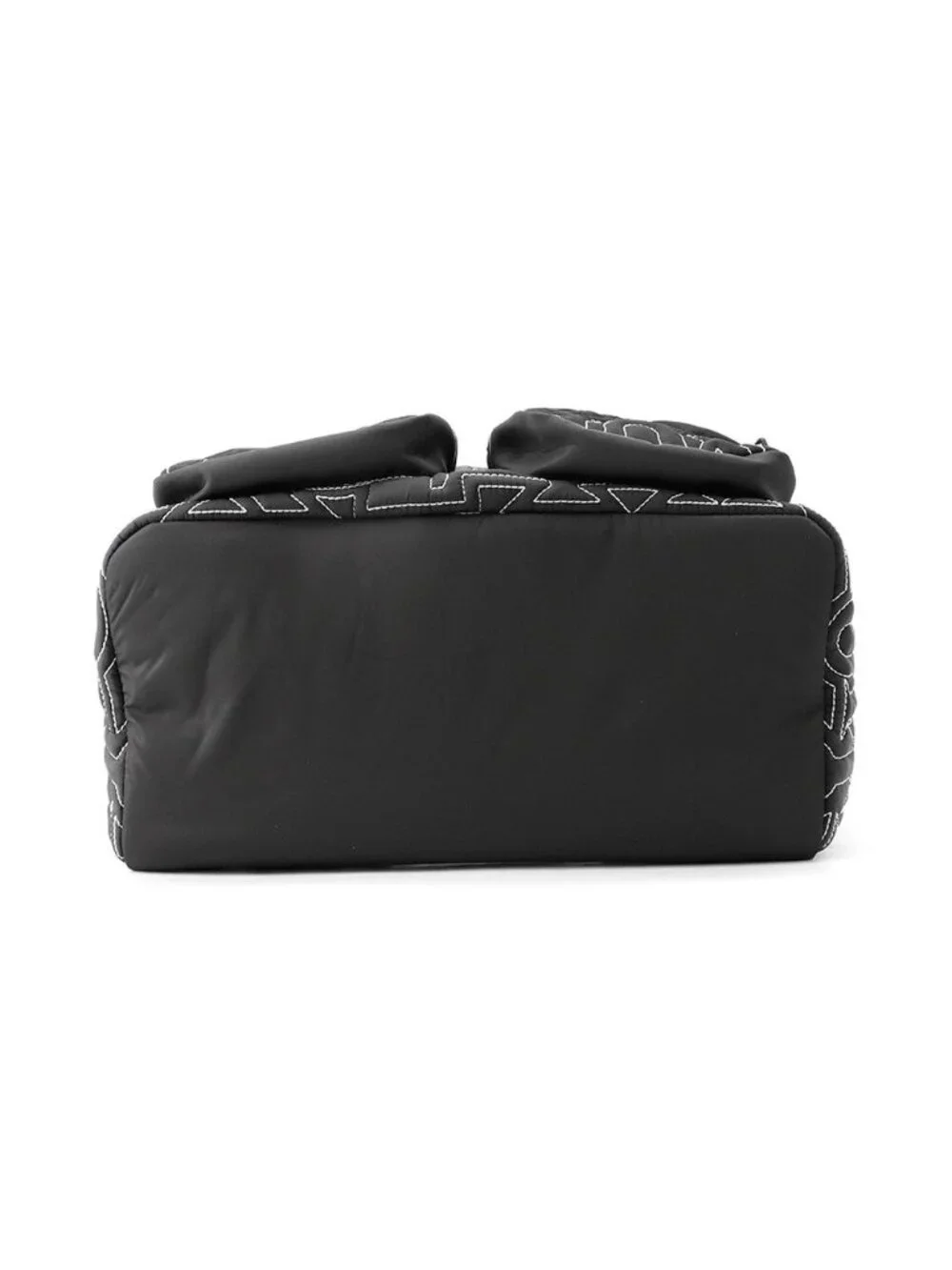 Louis Vuitton Backpack Snow Capsule Collection Multi Pocket Nylon Black